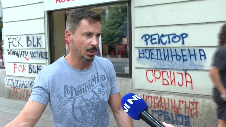 Serbian professor asks how phone taken during assault ended up in Kosovo