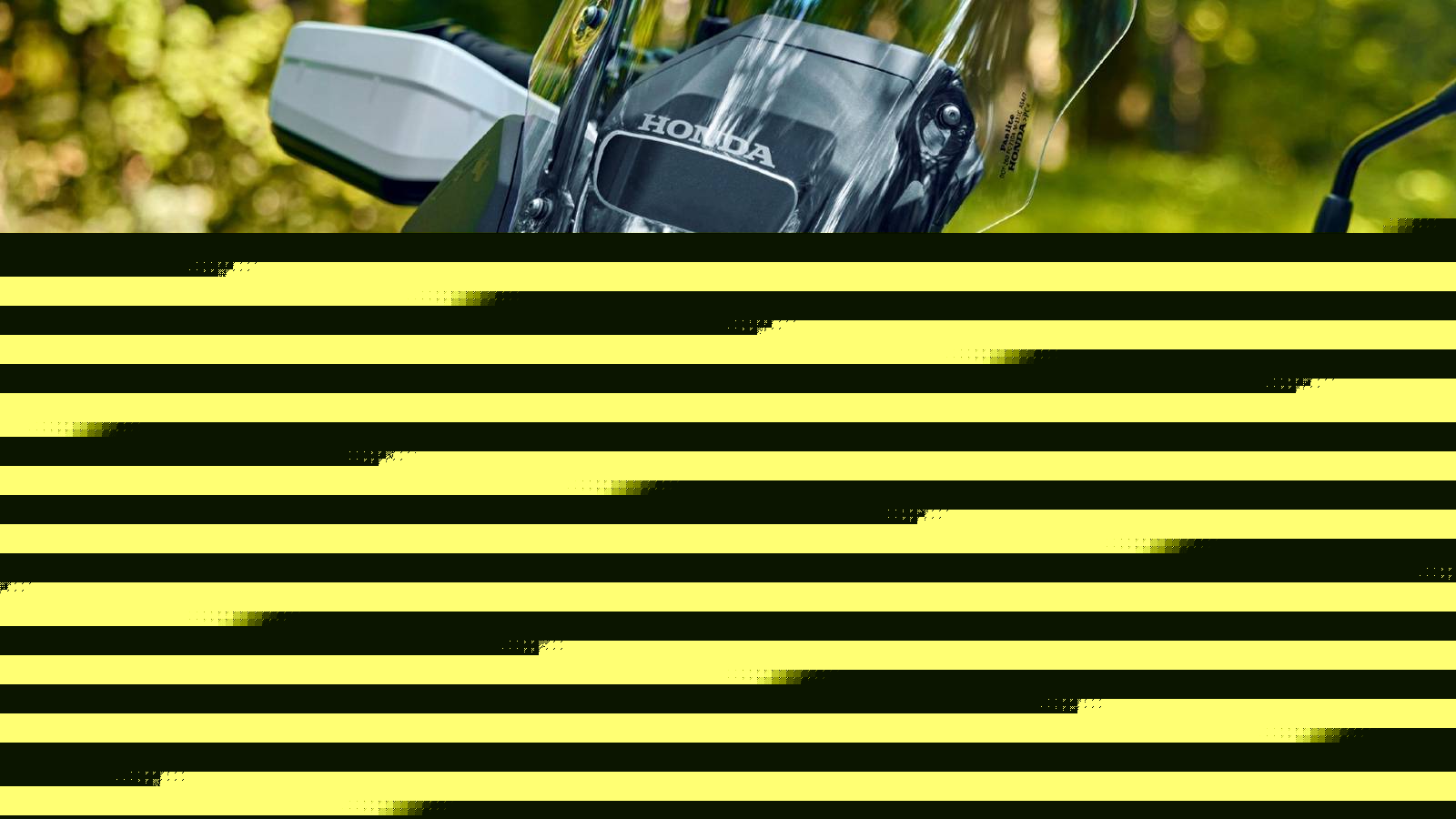 The Honda Adventure Bike That Makes Every Ride Feel Like A Good Idea