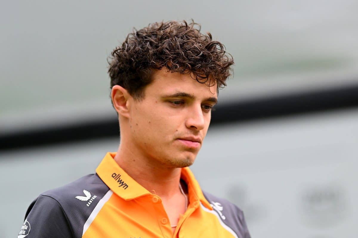 Lando Norris Dodges Questions After Pit Lane Clash With Charles Leclerc