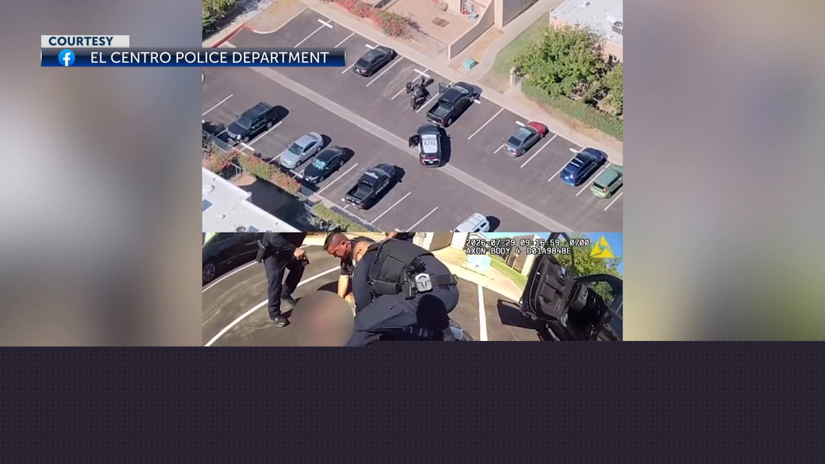 El Centro PD arrests suspect for assault with a deadly weapon