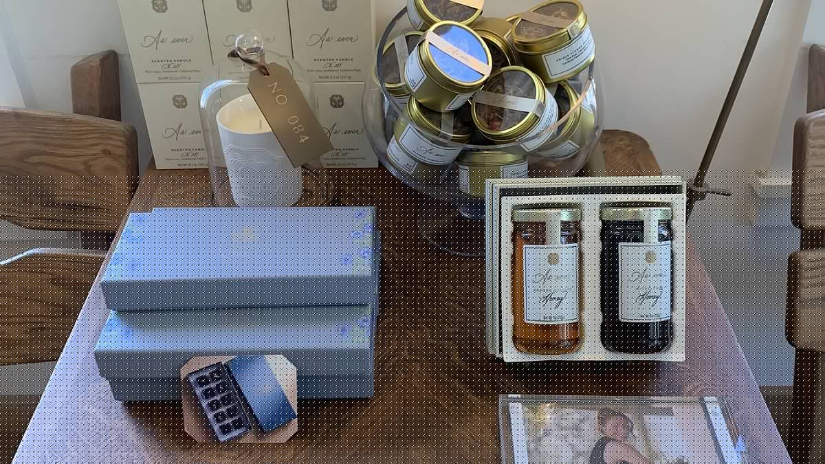 Meghan Markle's As Ever 'pop-up' in local bookstore owned by her wealthy friends is 'downscaled' to one small table - and there's no sign of any jam!