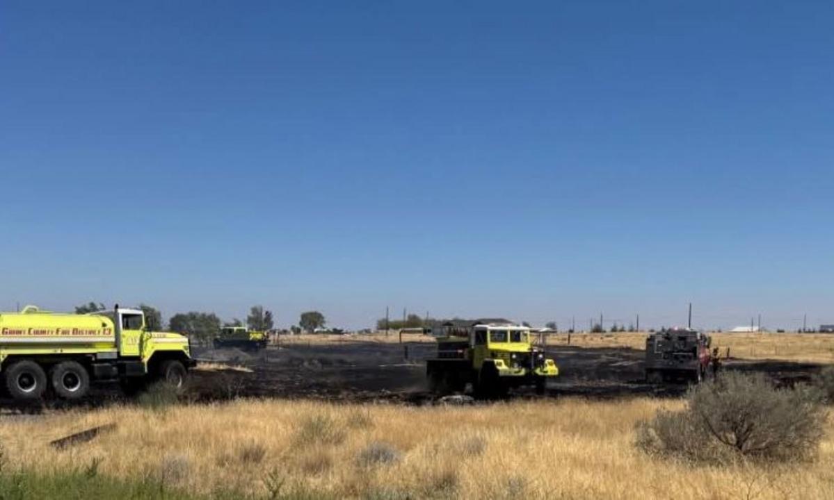 Brushfire Torches One Acre Southeast Of Ephrata