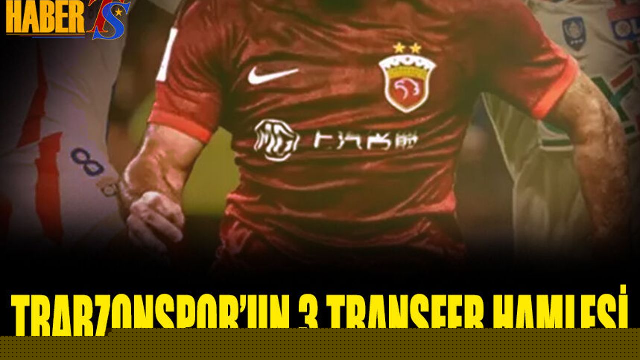 Trabzonspor'un 3 Transfer Hamlesi