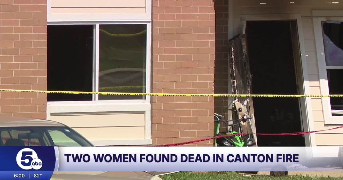 2 women dead after Canton apartment fire