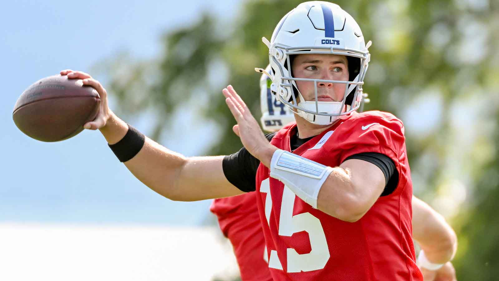 Riley Leonard speaks up on QB2 battle vs. Anthony Richardson