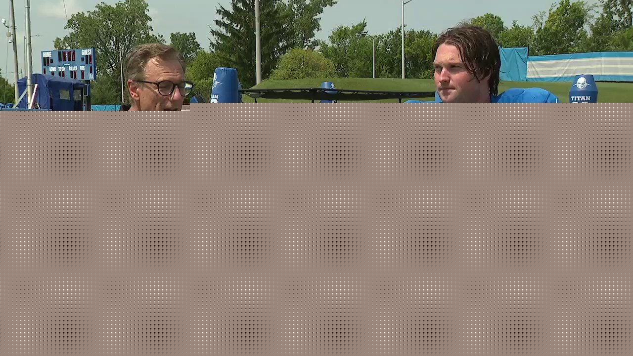 Lions Training Camp - Blake Miller Interview