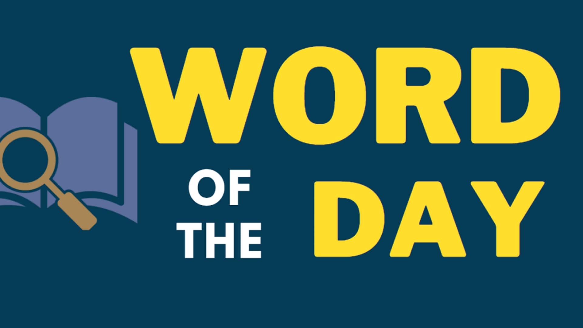 Sonderance: Do you know what this word means?