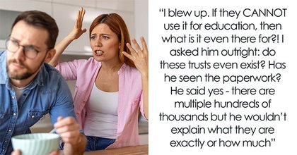 Man Tells Wife That His Dad Has Saved Up Thousands For Them, She Goes Mad Wondering If It’s True