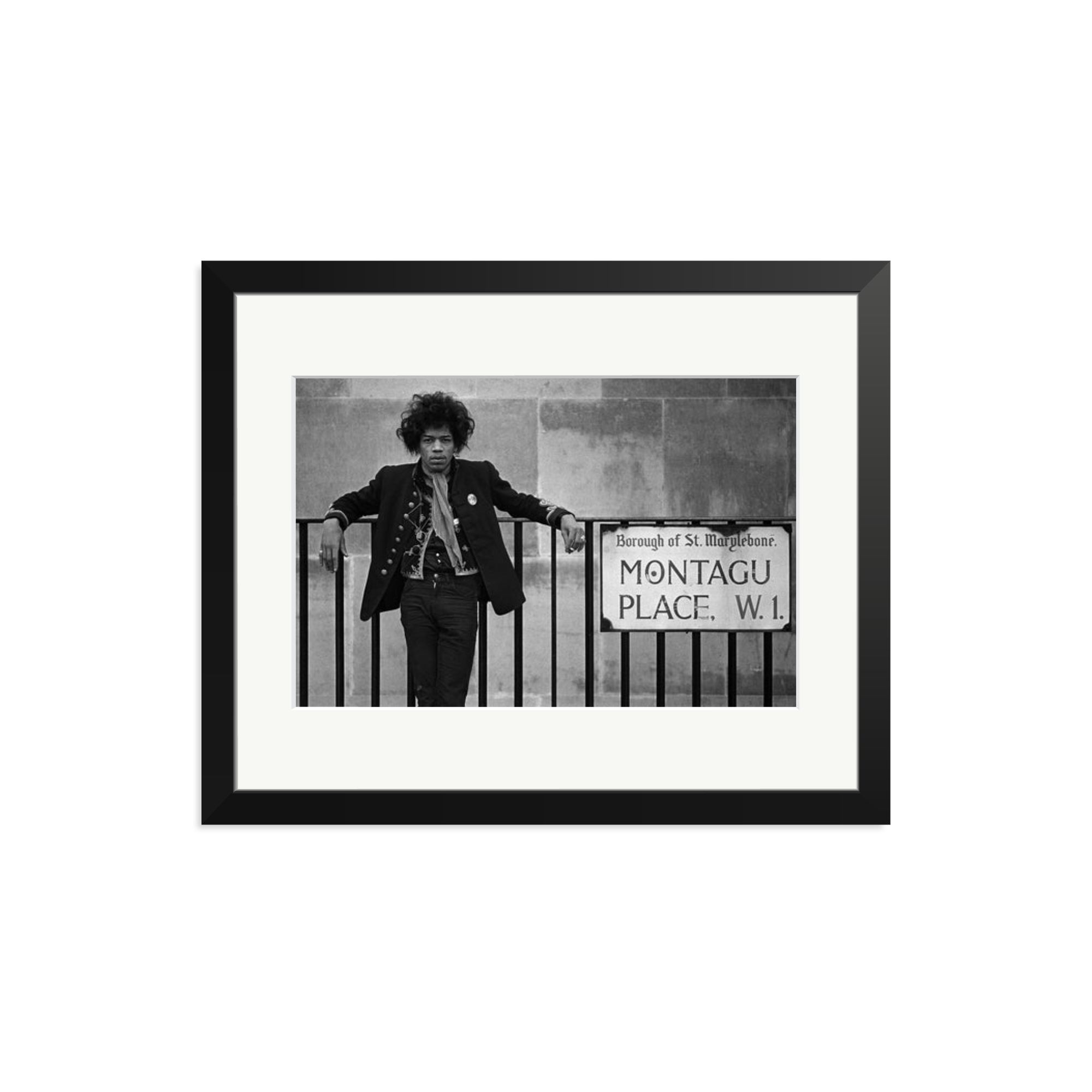 Jimi Hendrix Framed Print
