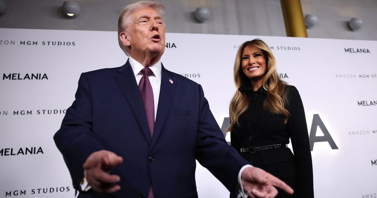 Trump defends Melania's $40m payday for movie expected to flop
