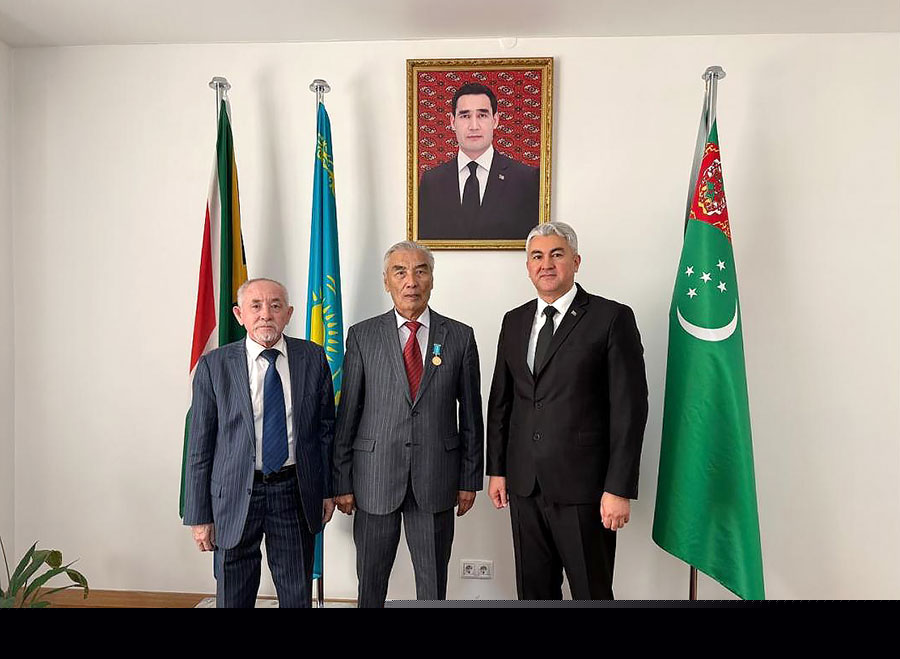 Significance of the upcoming meeting of the Halk Maslahaty of Turkmenistan was discussed at the Embassy of Turkmenistan in Astana
