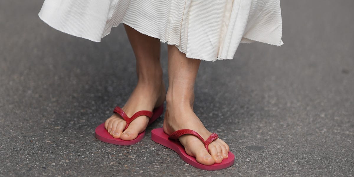 Red Flip-Flops Are Summer’s Biggest Shoe Trend