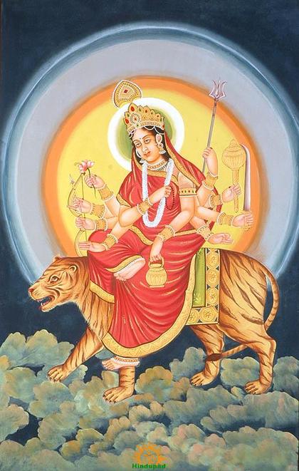 Muhurat of Chandraghanta Devi Pooja 2025