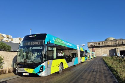 Iveco Bus supplies 25 articulated e-buses for Saint-Nazaire’s electric BRT network in France