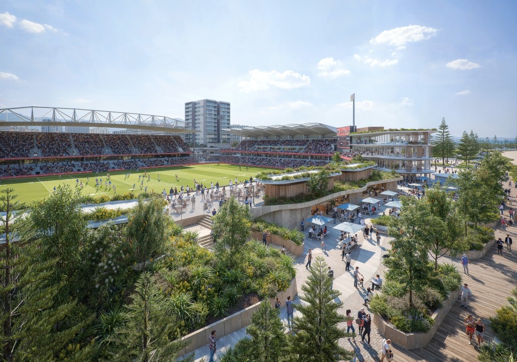 Stadium and arena upgrade for Wollongong