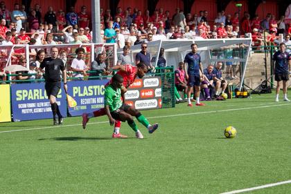FOOTBALL - Scott Adey-Linforth felt he and his Bromsgrove Sporting players 'let the club down' in record derby defeat
