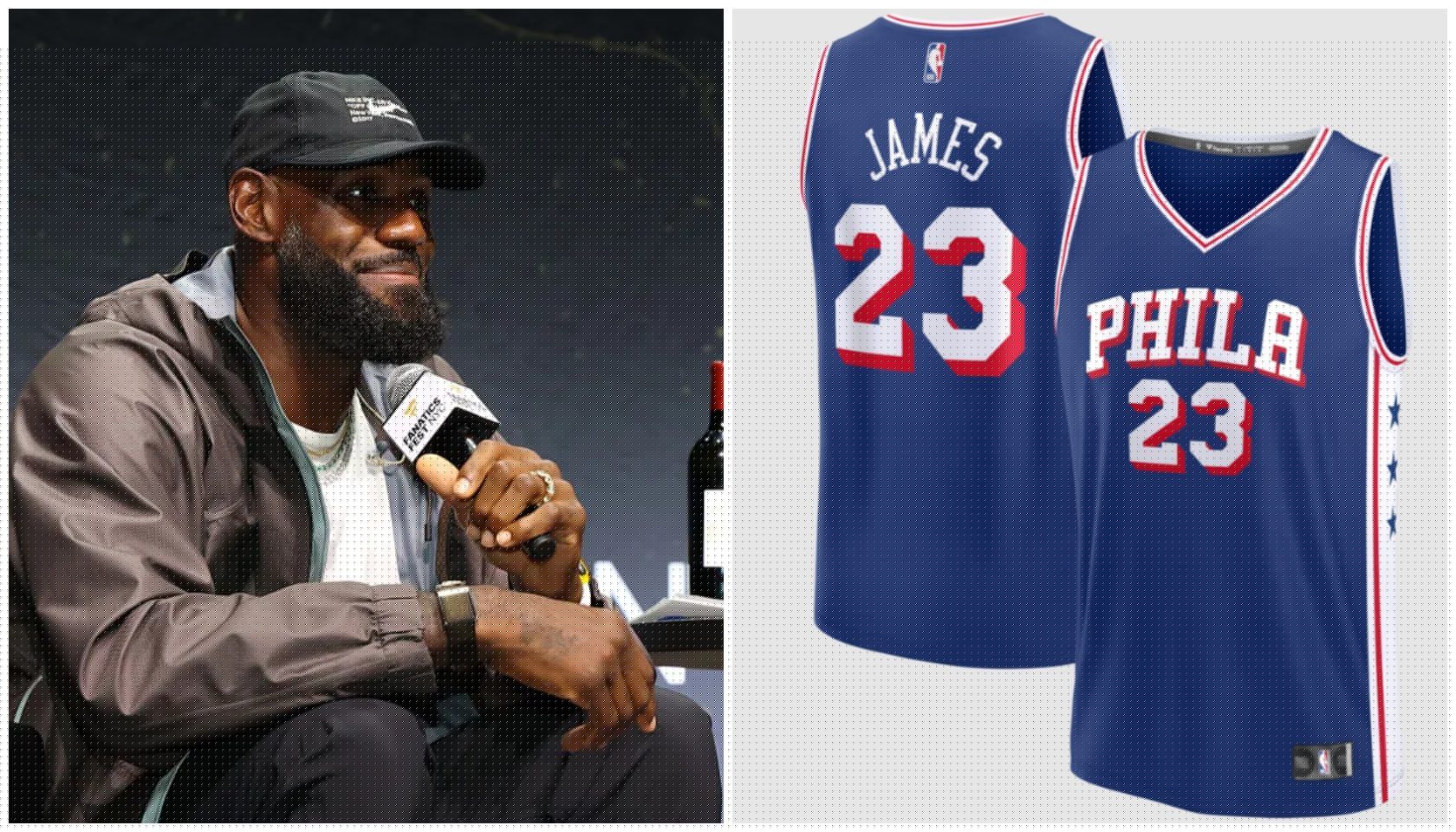 LeBron James' Sixers Jersey Sets Fanatics Sales Record