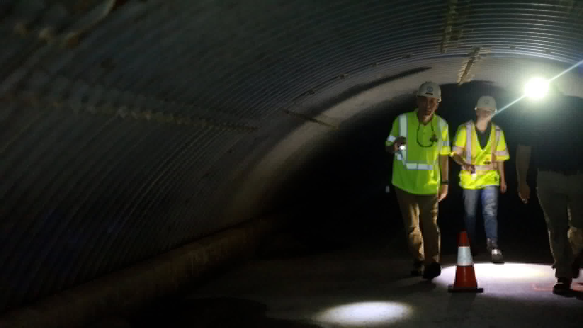 Aging Whiskey Run stormwater system inspected under near downtown Bowling Green
