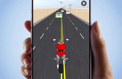 Des AirPods en guise de guidon ? Ce jeu de course a osé !