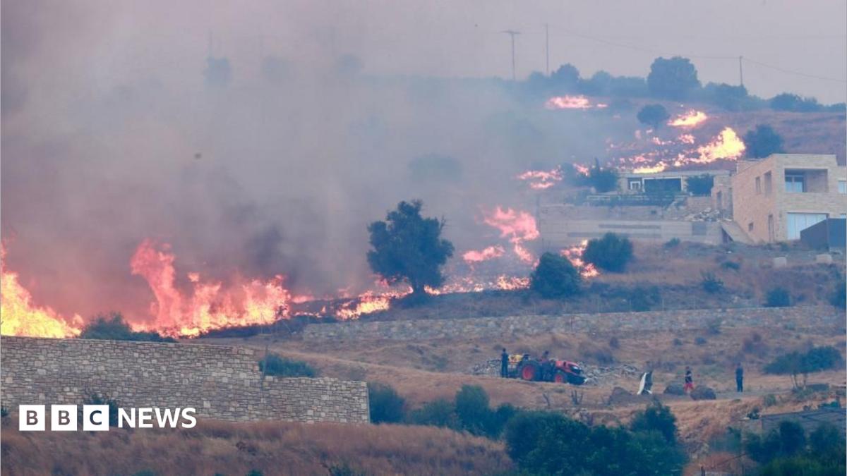 Two firefighters die in Crete as wildfires threaten parts of southern Europe