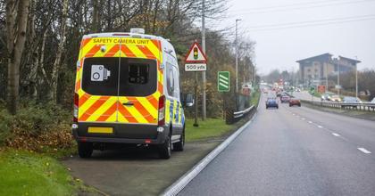 Where are the mobile speed cameras in Somerset and North Somerset?