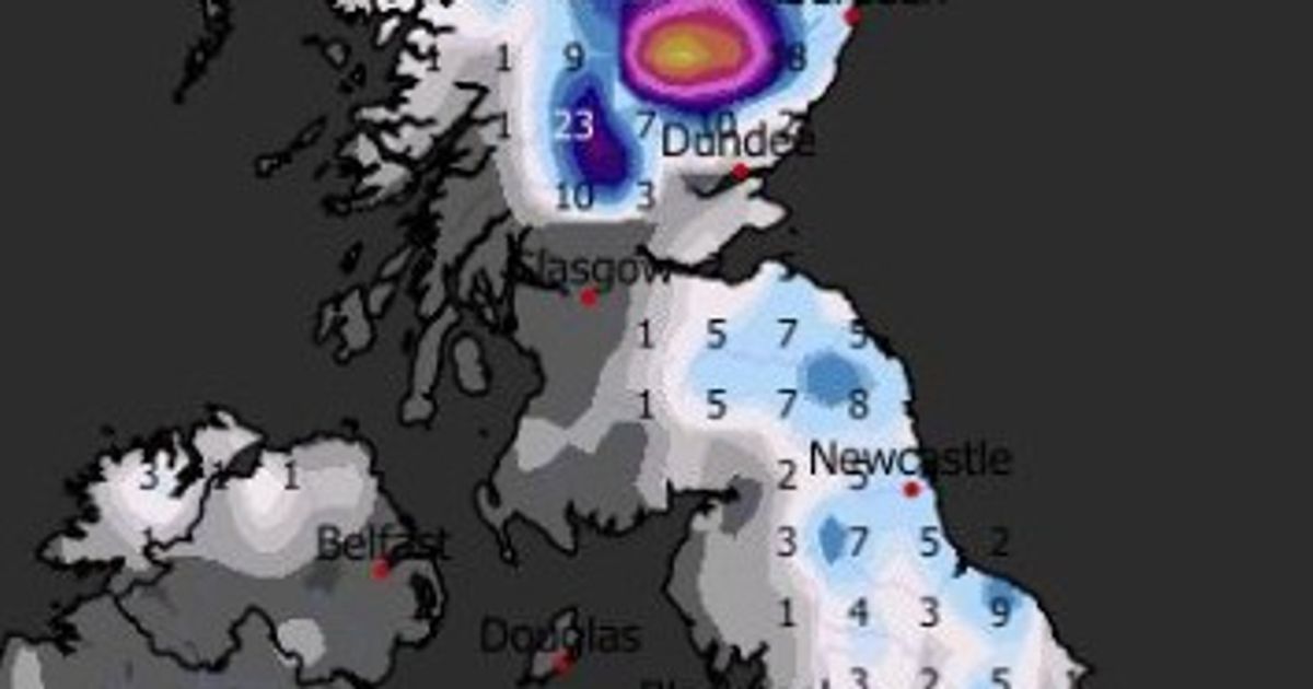 Exact date three-day 'Beast from the East' blizzard will bring up to 26 inches of snow in February cold snap