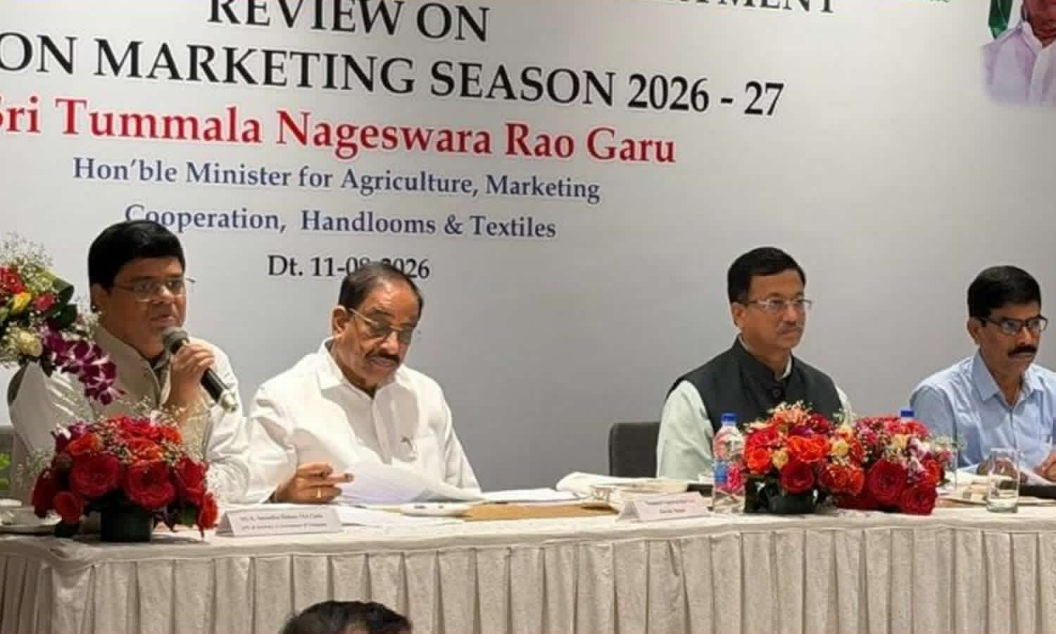 Tummala orders cotton procurement under tight vigil