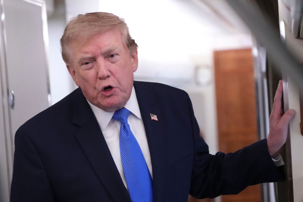 Trump says he will order halt to Iran strikes after parameters reached for deal to end war