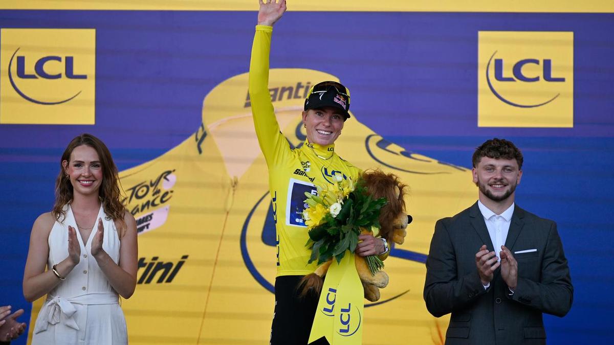 Vollering powers to second Tour de France Femmes title