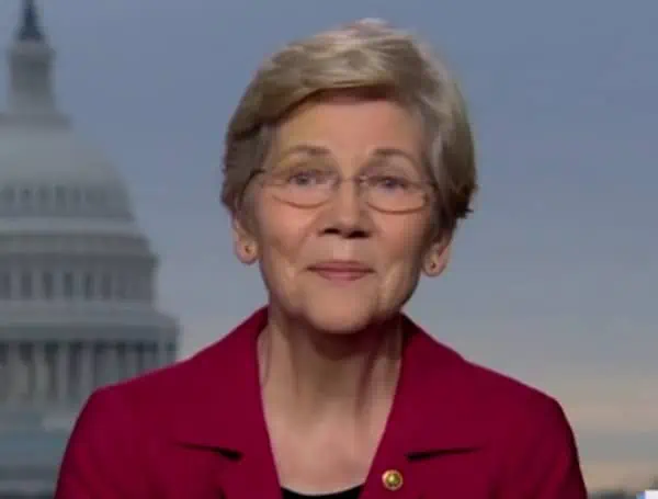 Massachusetts Sen. Elizabeth Warren Shouts Down CBS Host Over Dems Seeking Healthcare For Non-Citizens