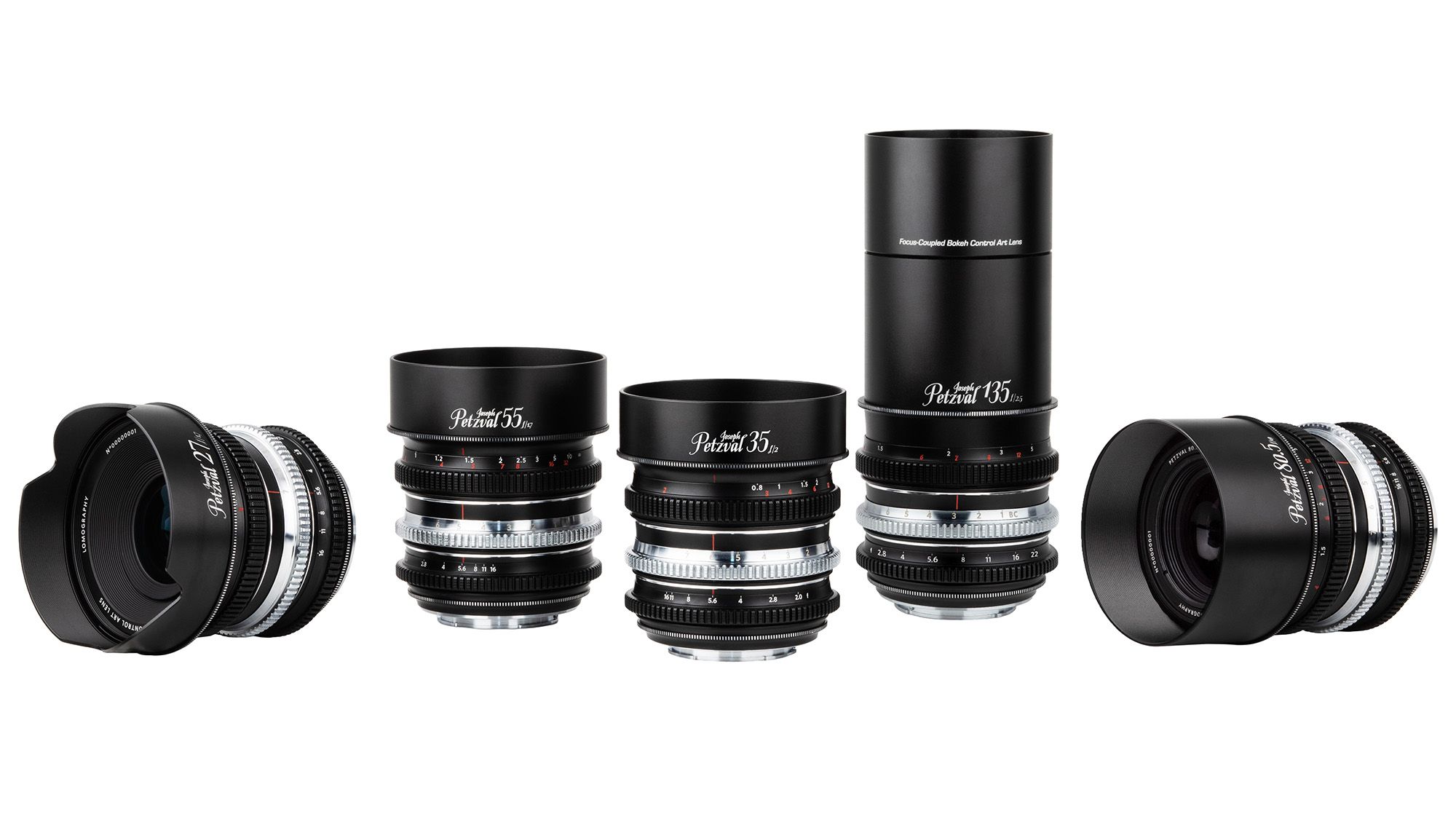 Lomography adds two new Petzval lenses to complete its series that channels the spirit of 1840 photography
