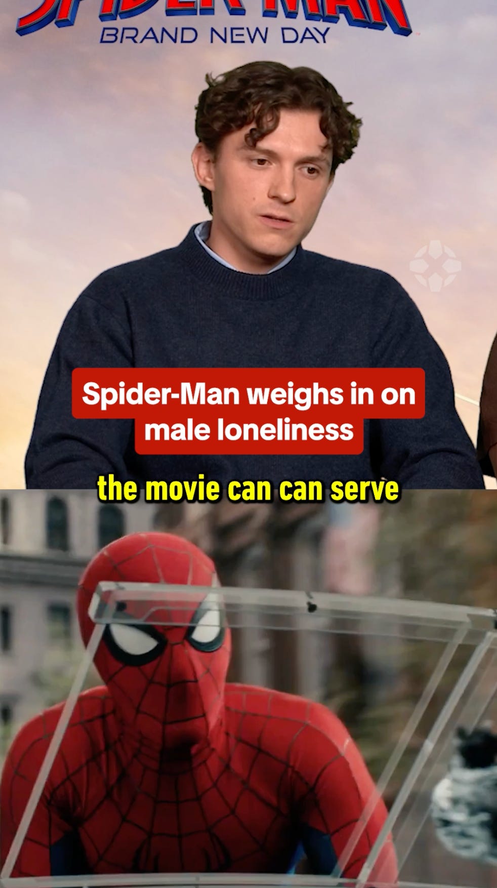 Tom Holland Weighs In On Male Loneliness