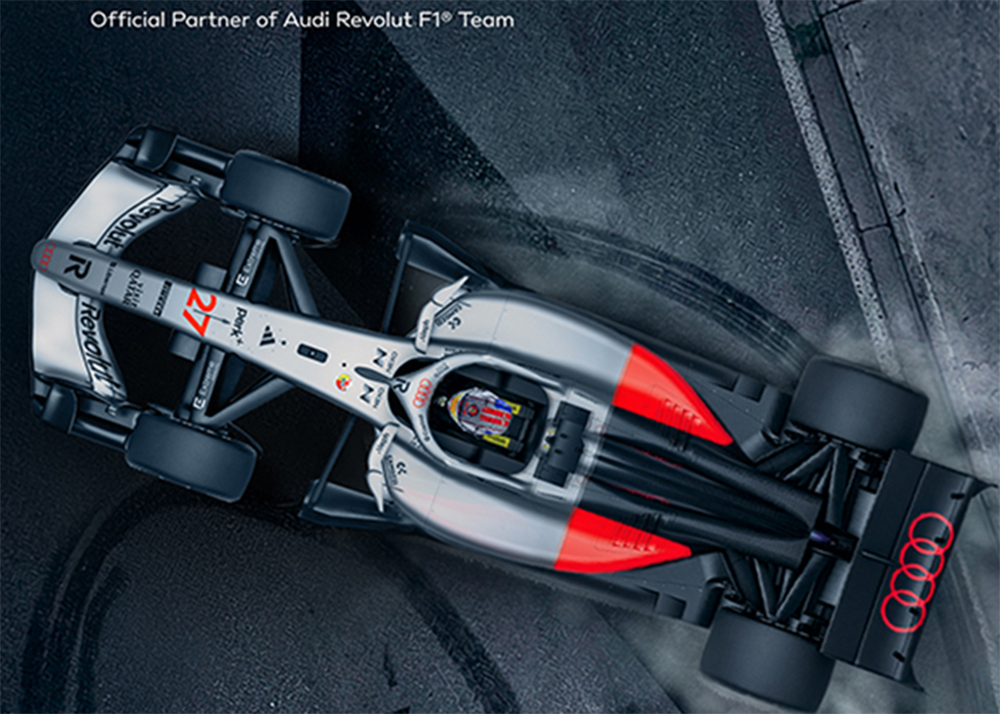 Audi Revolut F1 reveals Aleph as official partner ahead of FIA Formula 1 team debut