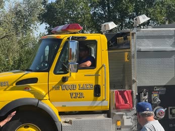 Passenger killed, child hurt in fire truck crash in southwestern Minnesota