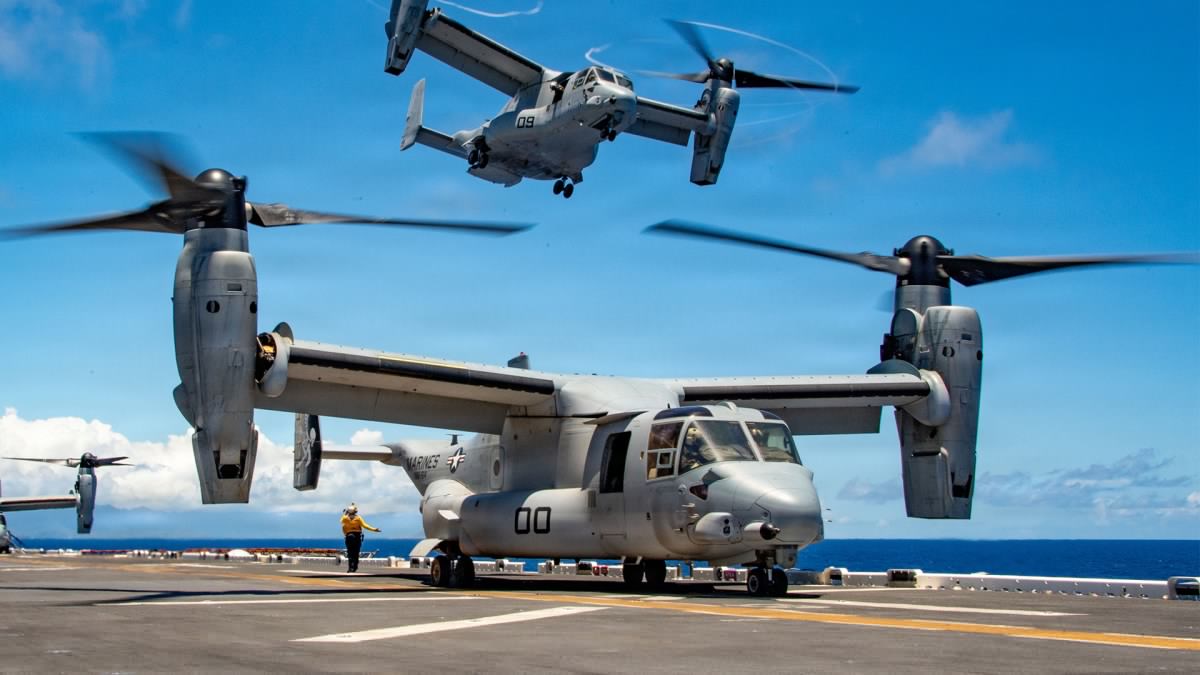 Marine Corps takes delivery of final MV-22B Osprey
