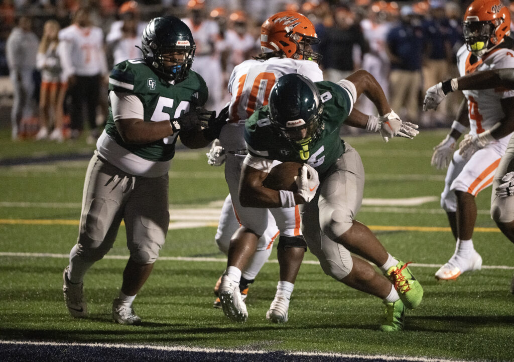PHOTOS: Colonial Forge football edges North Stafford in showdown of top 540 squads