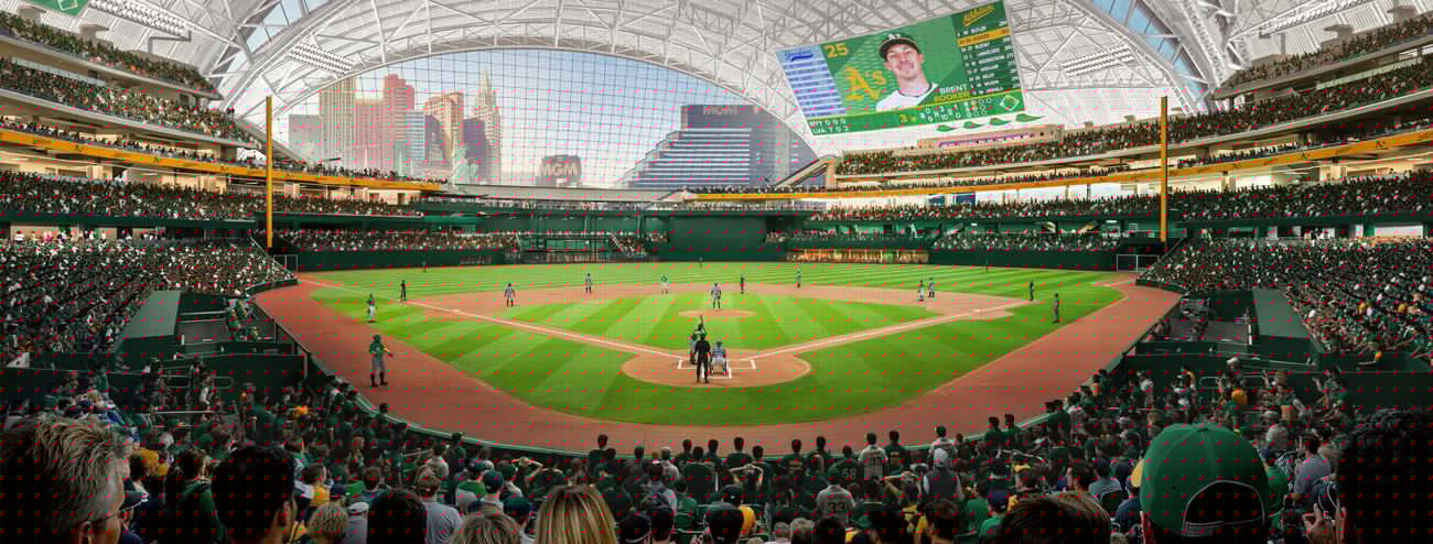 Comment on A’s Break Ground on $1.75 Billion Las Vegas Ballpark at Former Tropicana Site by Jeff