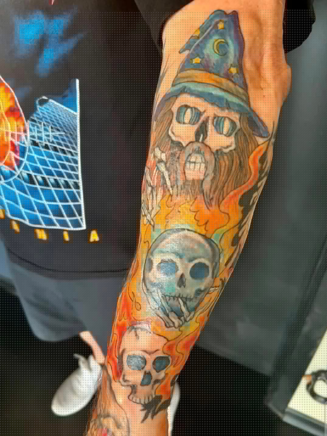Tattoo Fails - Wizard sleeve