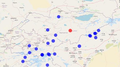 4-magnitude quake occurs in Naryn region