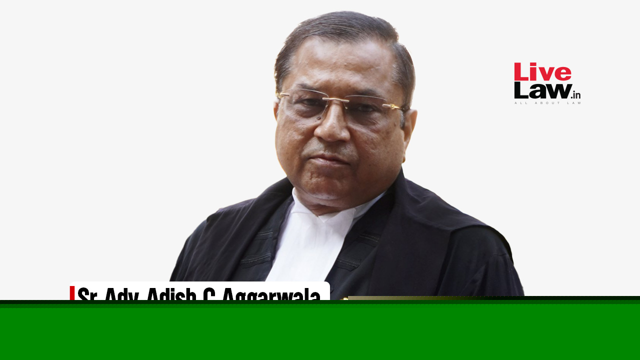 Sr Adv Adish Agarwala Files Nomination For SCBA President Post