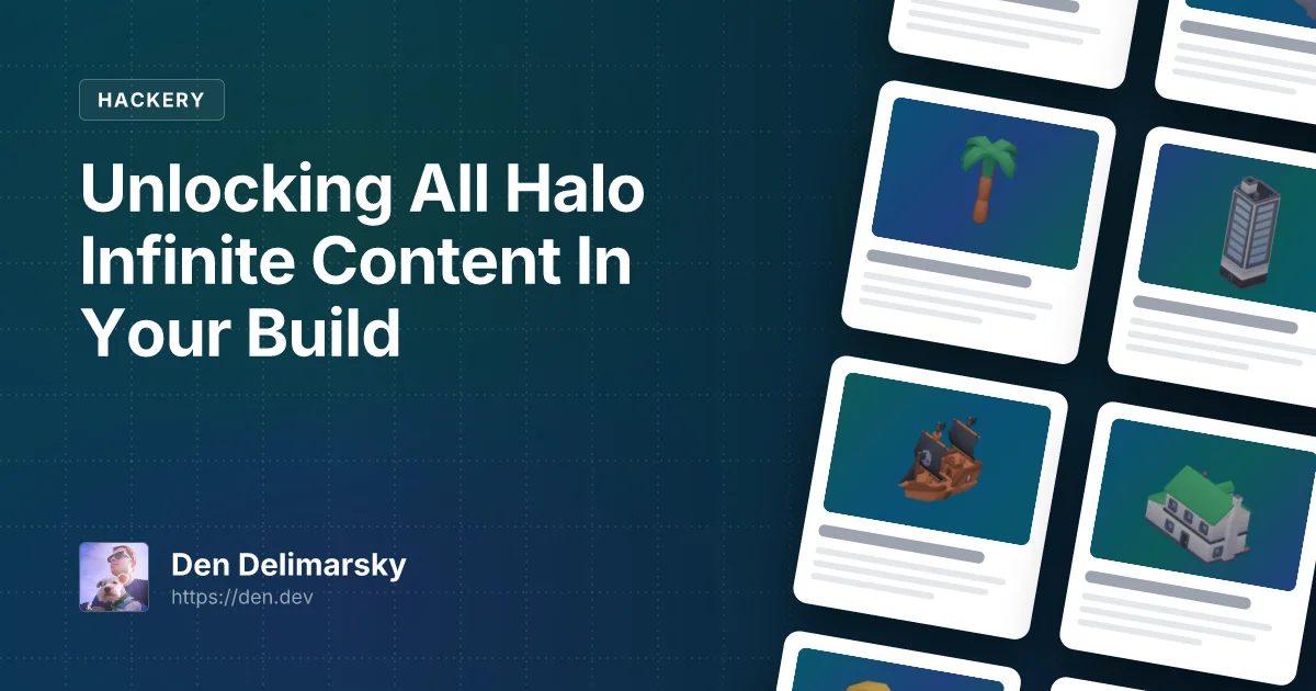 Unlocking All Halo Infinite Content In Your Build