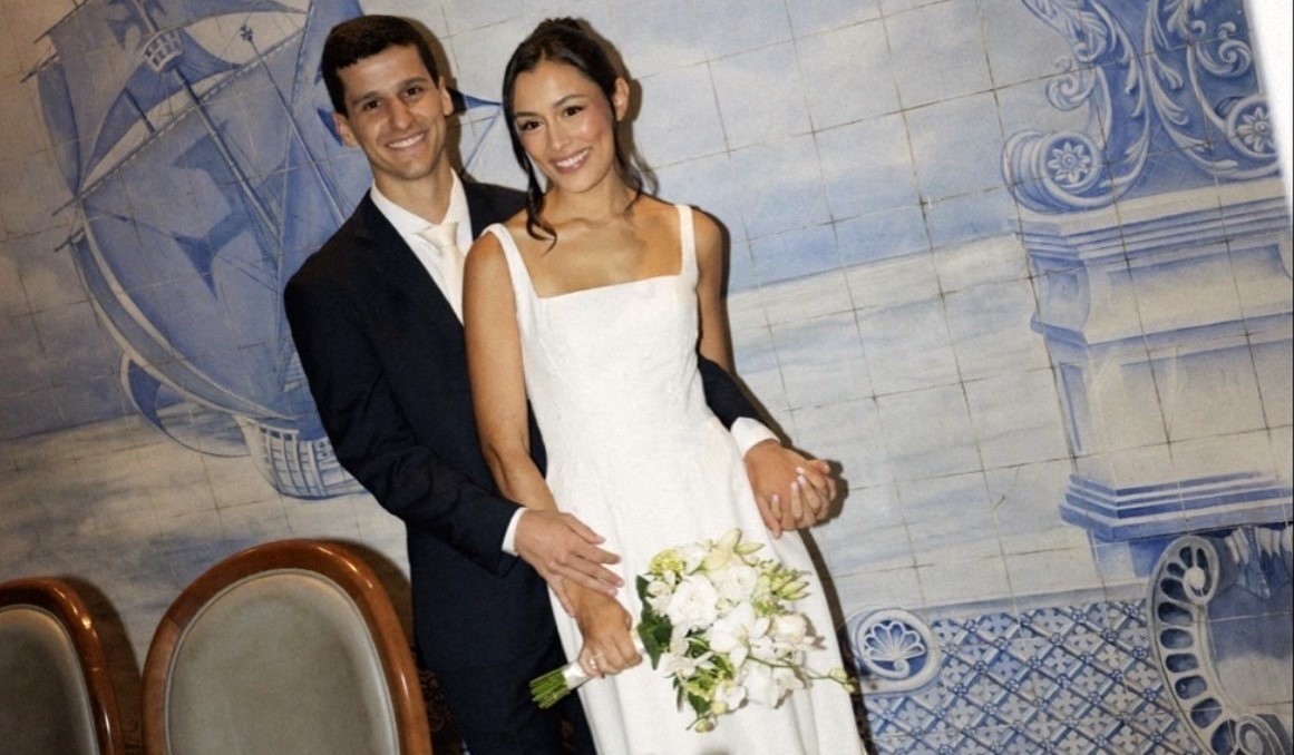 O casamento dos médicos Raquel Dias e Rodrigo Frigini