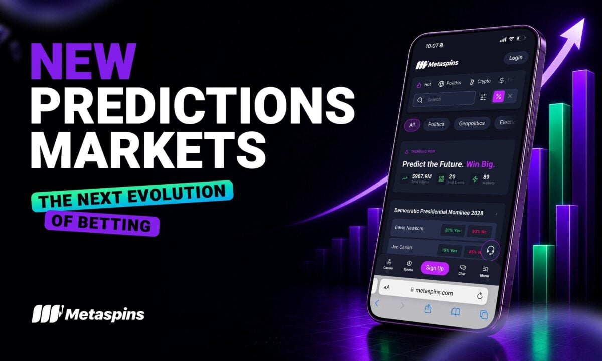 Metaspins Expands Its Services With Prediction Markets: A New Way to Trade Real-World Outcomes