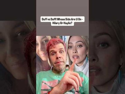 Duff vs Duff! Whose Side Are U On - Hilary Or Haylie? | Perez Hilton