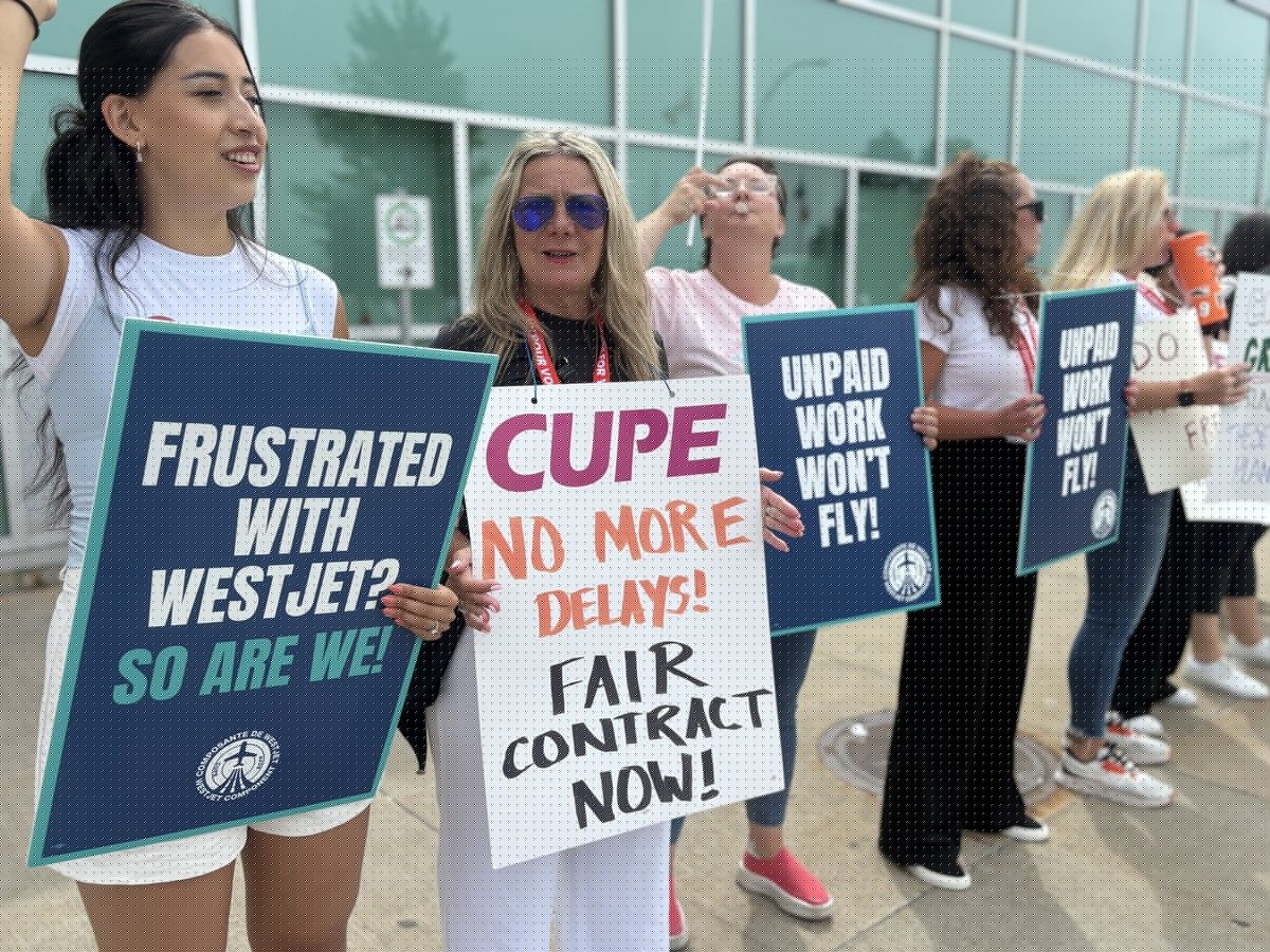 WestJet strike grounds flights out of Halifax Stanfield airport