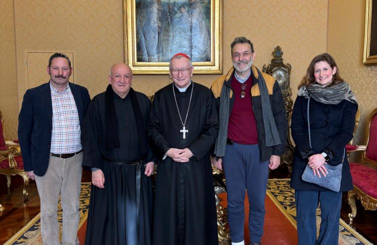 Agostiniani: il card. Parolin ha ricevuto il Centro Studi Leone XIV