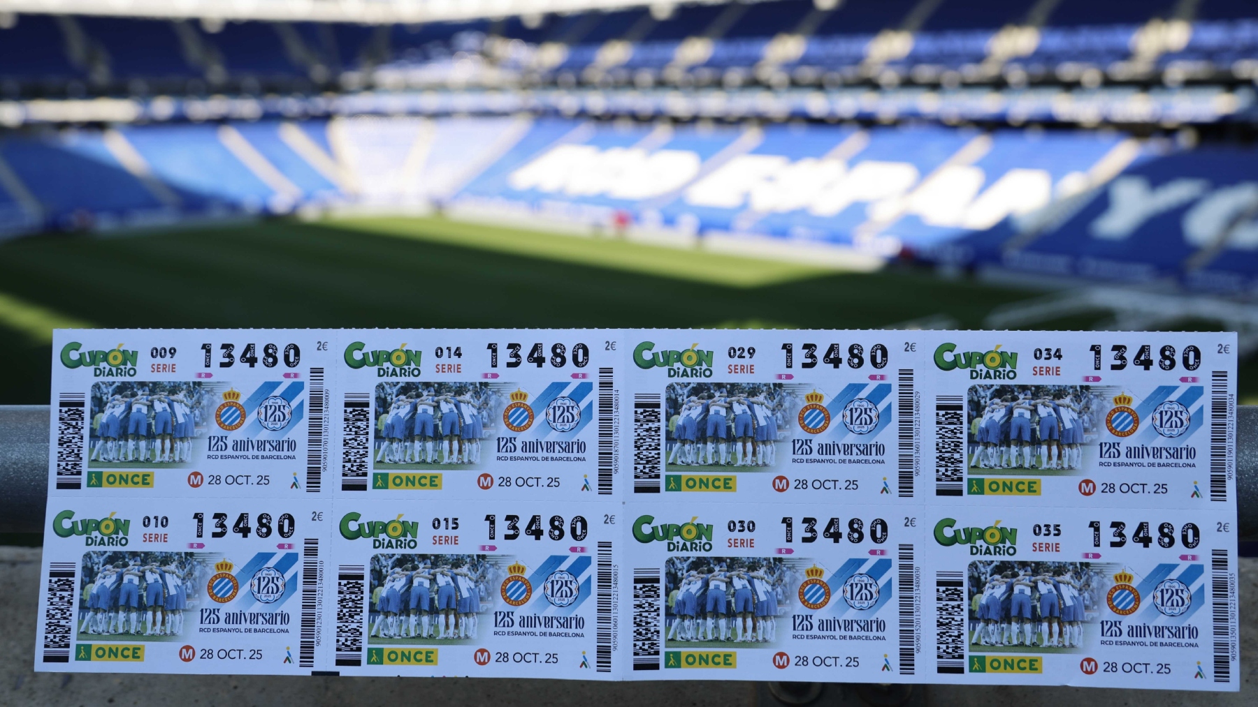 El cupón especial de la ONCE llegará primero a los pericos en el Espanyol – Betis