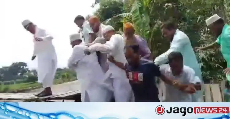 জামায়াতের এমপিসহ নেতারা উঠতেই ভেঙে পড়লো সেতু
