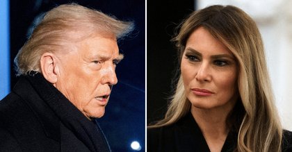 Trump and Wife Melania's Relationship is 'Not Romantic' and 'Brand Focused' —  as Rumors First Couple's Marriage is Falling Apart Ramp Up
