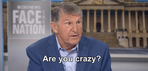 BOOM VIDEO – Joe Manchin’s response to supporting a socialist candidate is MAMMOTH
